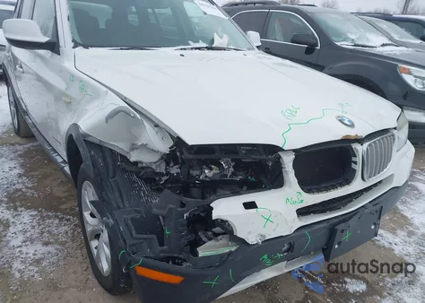 2010 BMW X3 xDrive30I z USA, uszkodzony, nr VIN WBXPC9C41AWJ38124